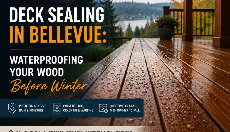 Deck sealing Bellevue