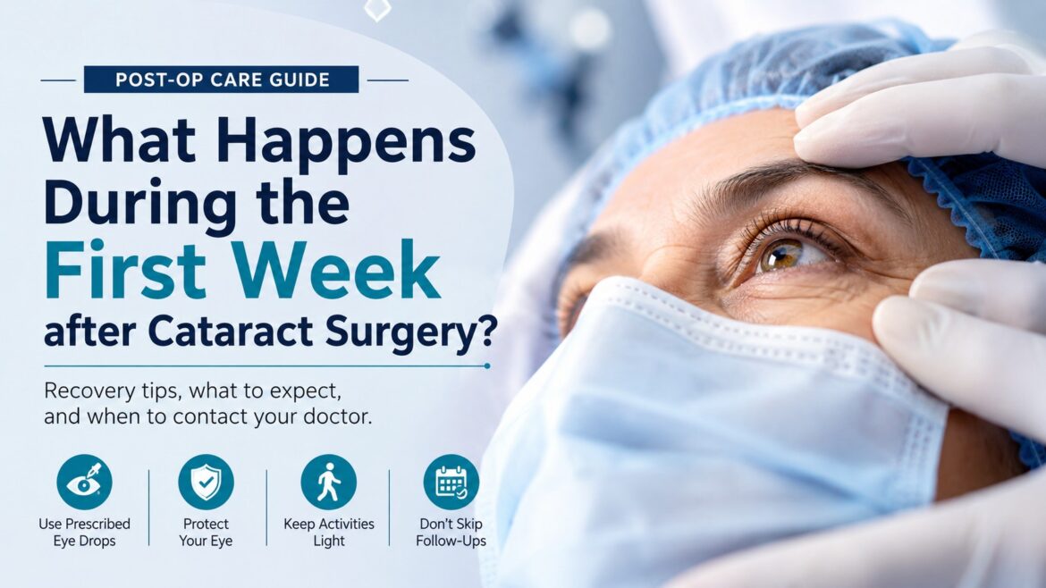 What Happens during the First Week after Cataract Surgery?