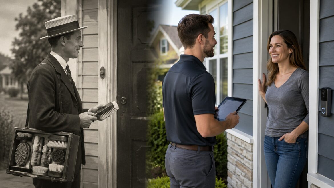 From Fuller Brush to the Front Porch: Grit Marketing and a Century of Door-to-Door Sales