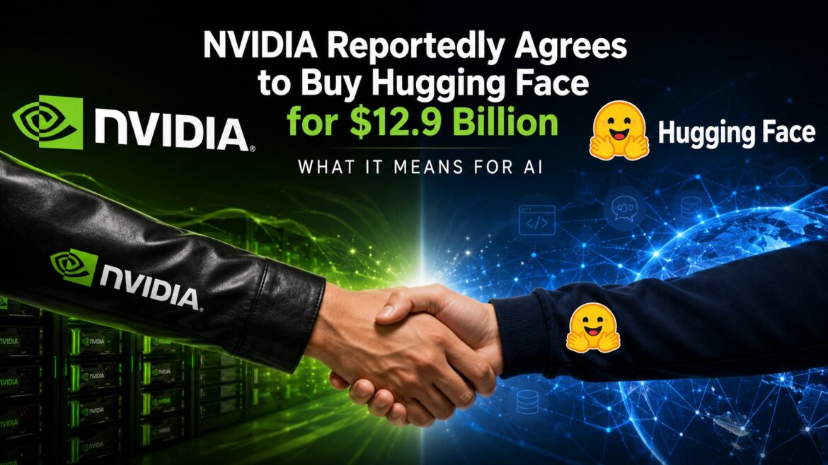 NVIDIA Reportedly Agrees to Buy Hugging Face for $12.9 Billion: What It Means for AI