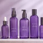 Violet bottles