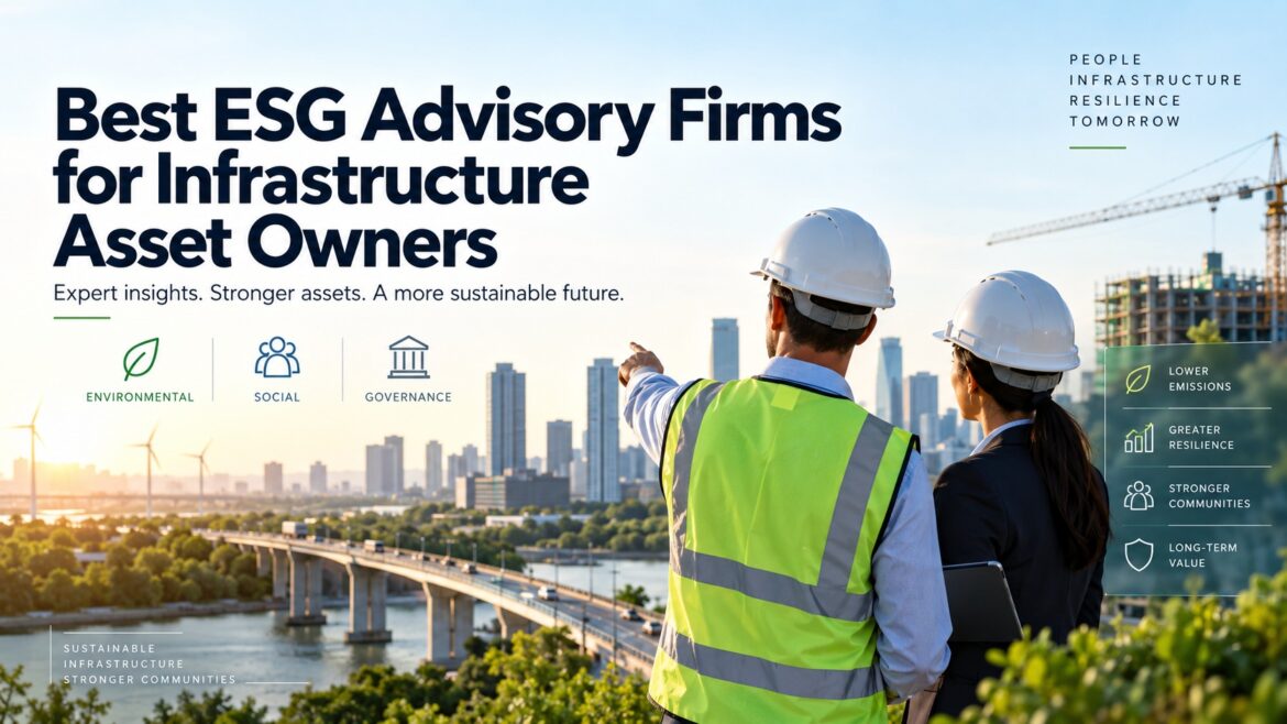 Best ESG Advisory Firms for Infrastructure Asset Owners
