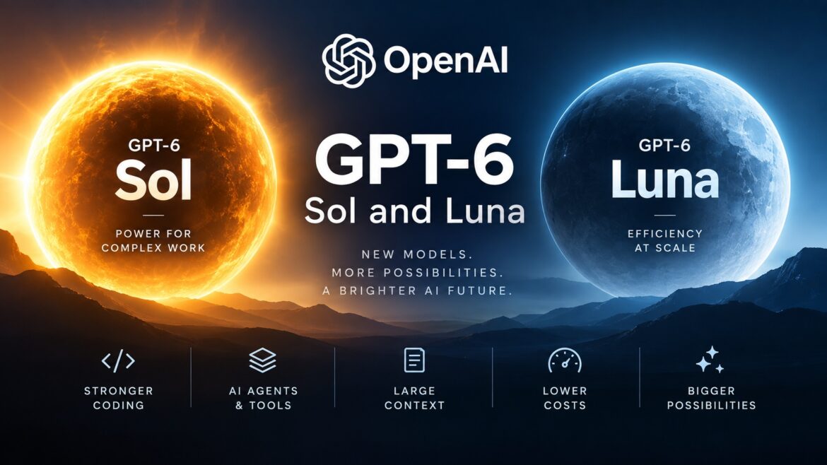 OpenAI Introduces GPT-6 Sol and Luna: Features, Pricing and Key Differences