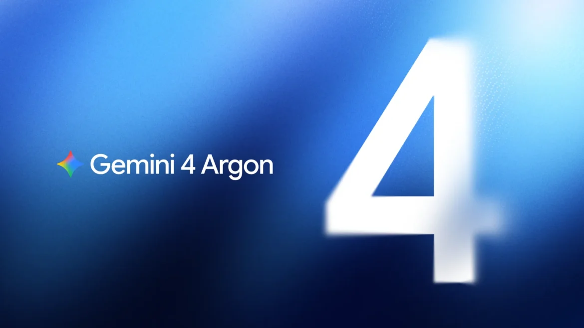 Gemini 4 Argon Explained: Google’s New AI Model Built for Complex Agentic Workflows