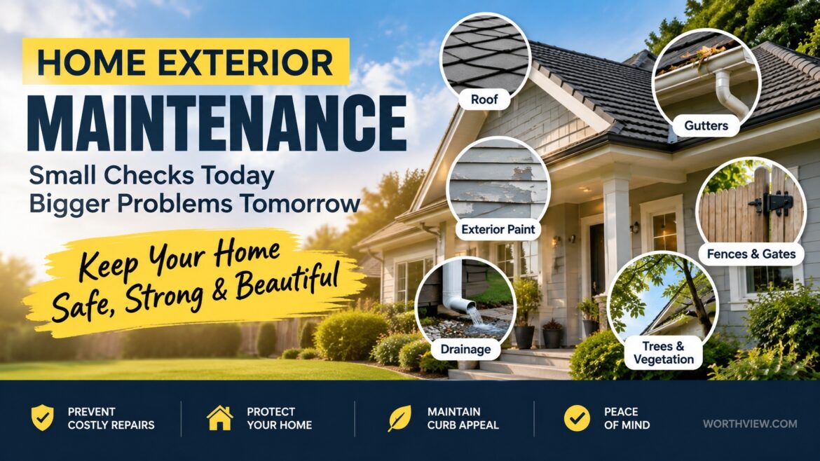 The Exterior Maintenance Jobs That Are Easy to Ignore Until They Become Expensive