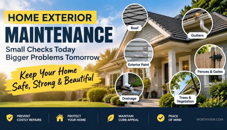 Home exterior maintenance