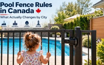 Pool Fence Rules Canada