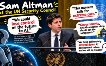 Sam Altman wars UN about AI