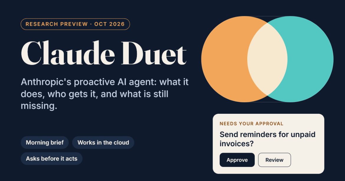 Claude Duet Explained: What It Is, Who Gets It, and What Is Still Missing