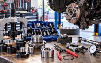 Automotive Hub Bearing Repair Workshop