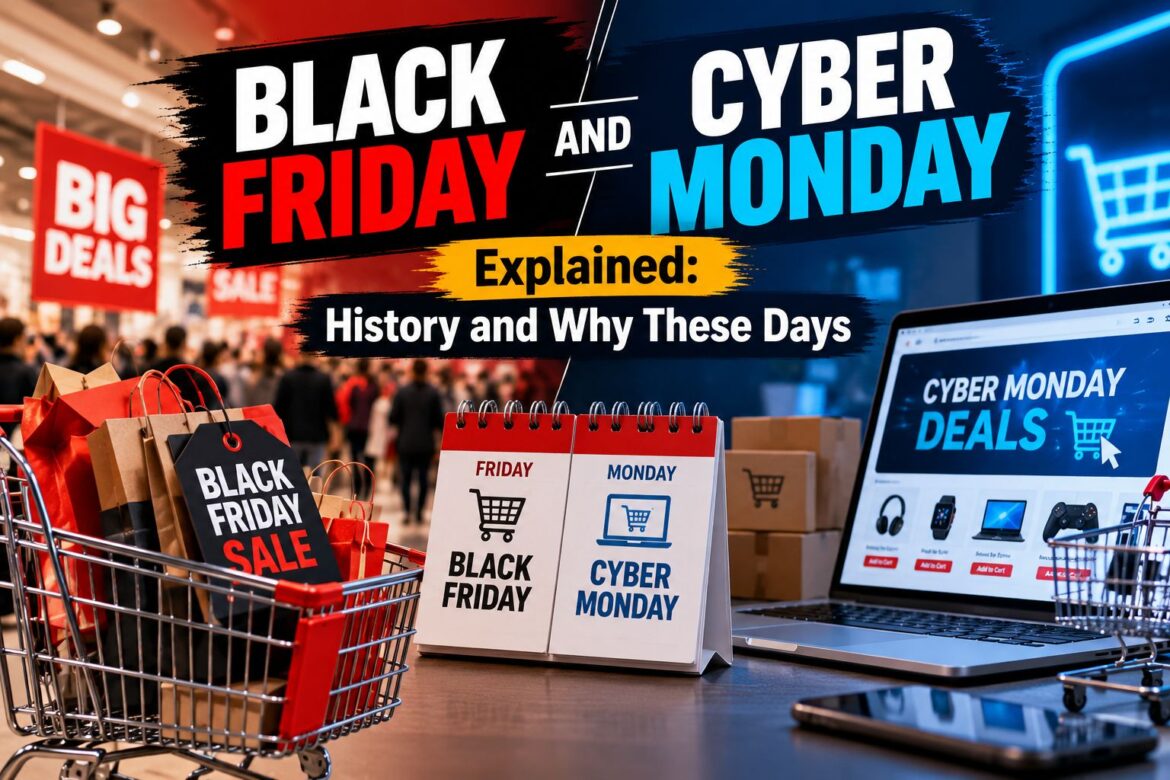 Black Friday and Cyber Monday Explained: History and Why These Days
