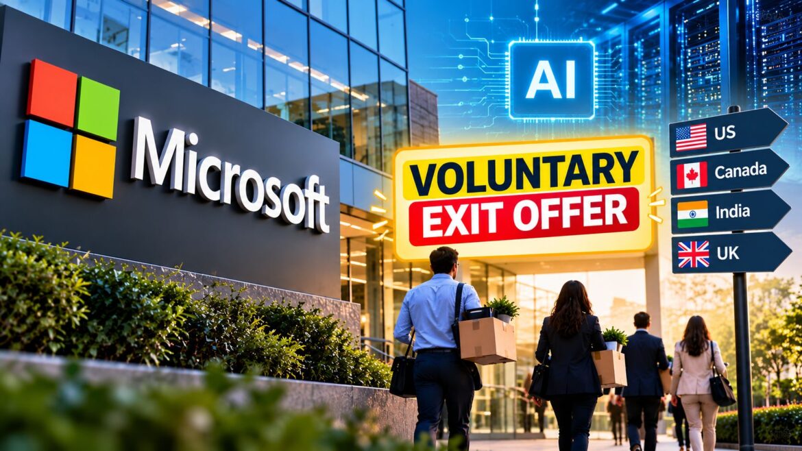 Why Is Microsoft Offering Buyouts to 60,000 Workers? Eligibility, Countries and Layoff Explained
