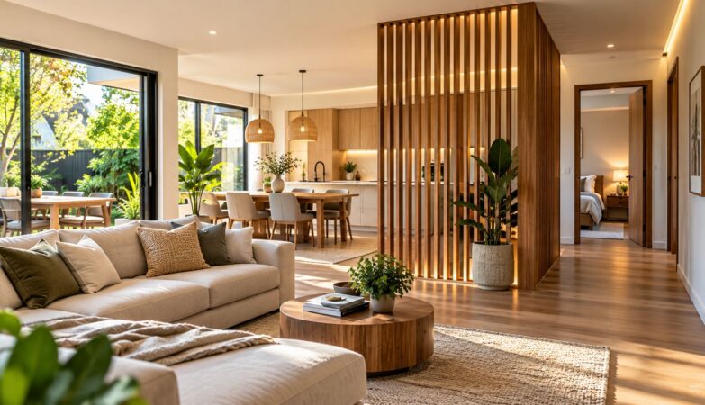 Warm Minimalist Open-Plan Retreat