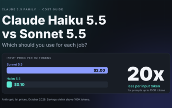 haiku 5.5 vs Sonnet 5.5 when to use which model